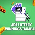 do you get taxed on lottery winnings